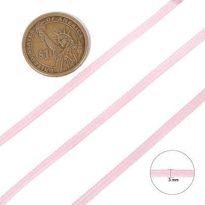 Double Face Satin Ribbon, Polyester Ribbon, Christmas Ribbon, 1/8 inch (3mm)