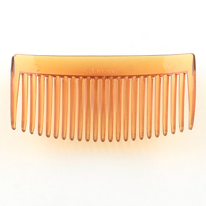Hair Accessories Plastic Hair Comb Findings, 50.5~51x82.5~83x4mm