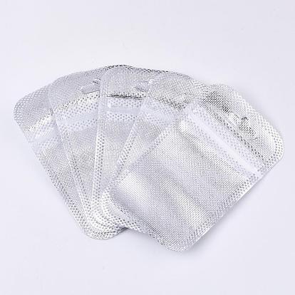 Translucent Plastic Zip Lock Bags, Resealable Packaging Bags, Rectangle
