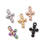304 Stainless Steel Charms, Cross