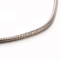 304 bracelets de la chaîne serpent en acier inoxydable, avec fermoir pince de homard