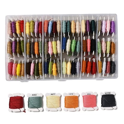 6-Ply Polyester Embroidery Floss, Cross Stitch Threads