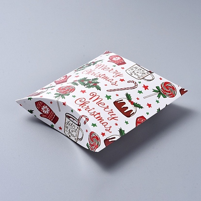 Рождественские подарочные карты наволочки, для праздничного подарка, коробки конфет, рождественская вечеринка сувениры