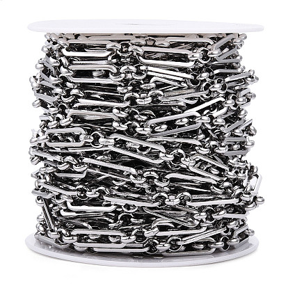 661 chaînes de figaro en acier inoxydable, non soudée, avec bobine