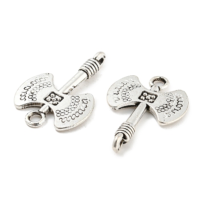 Tibetan Style Alloy Connector Charms, Cadmium Free & Lead Free, Axe Links