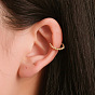 304 Stainless Steel Clip-on Earrings/Pendants, Cuff Earrings