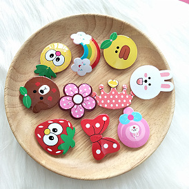 Cute Cartoon Baby Hair Clips Magic Stickers for Fixing Fringe and Flyaway Hair