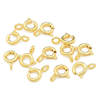 Brass Spring Ring Clasps, Nickel Free