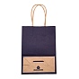 Kraft Paper Bags, Gift Bags, Shopping Bags, with Handles