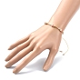 Glass Seed Braided Bead Bracelet, Clomun Charms Adjustable Bracelet for Women