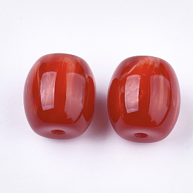 Resin Beads, Imitation Gemstone, Oval