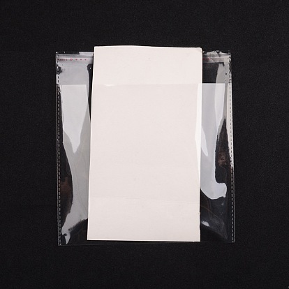 Opp sacs de cellophane, rectangle, 20x18 cm