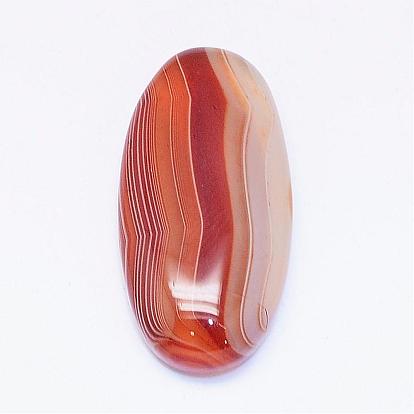 Natural Red Agate/Carnelian Cabochon, Oval