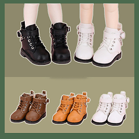 Cloth Doll Motorcycle Boots, for American Girl Dolls Accessories
