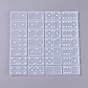 DIY Dominoes Silicone Molds, Resin Casting Molds, for UV Resin, Epoxy Resin Jewelry Making