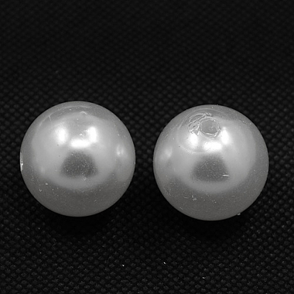 Abalorios de perla imitación de acrílico, rondo