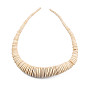 Coconut Beads Strands, Natural, Flat Round