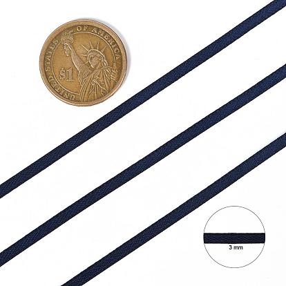 Двухсторонняя атласная лента, Полиэфирная лента, 1/8 дюйм (3 мм), около 880 ярдов / рулон (804.672 м / рулон)