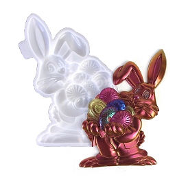 Силиконовые формы для пасхального кролика своими руками, формы помады, формы для литья смолы, для шоколада, конфеты, изготовление изделий из уф-смолы и эпоксидной смолы
