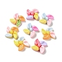 Opaque Resin Cabochons, Cartoon Cabochons, for Jewelry Making