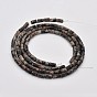 Column Natural Jade Beads Strands, 4x2mm, Hole: 0.5mm, about 98pcs/strand, 15.7 inch