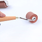 Деревянный ролик для брайера, с ручкой, для аппликатора краски кисть, инструмент для рисования маслом