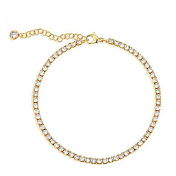 Chic Metal Diamond Claw Anklet for Beachy European and American Style