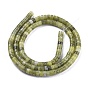 Natural TaiWan Jade Beads Strands, Heishi Beads, Flat Round/Disc