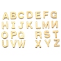 304 inoxydable charmes de lettre d'acier, breloques initiales, breloques alphabet pour la fabrication de bijoux