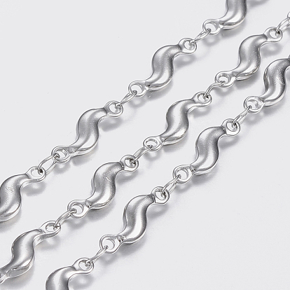 304 Stainless Steel Chains, Twist Link Chains, Soldered