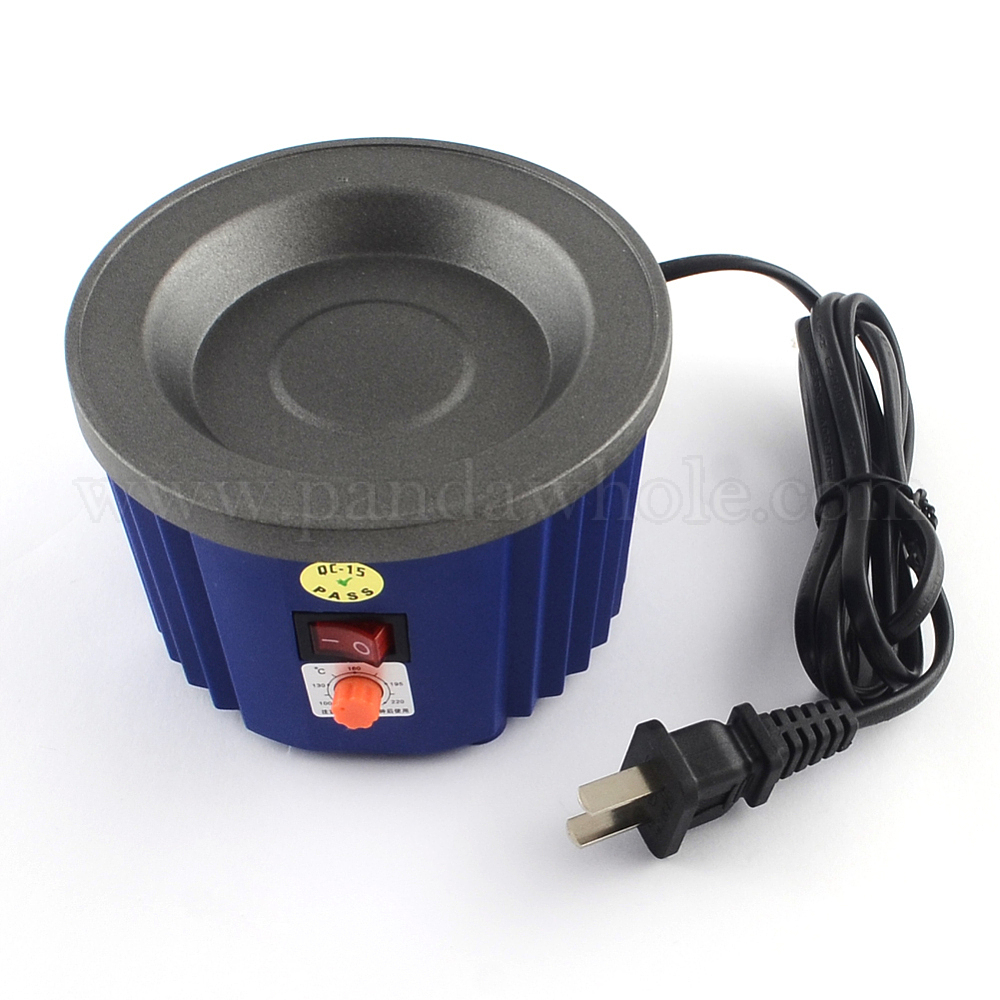 Wholesale Alloy Hot Melt Glue Stove Pot With EU Plug X Mm V Power W