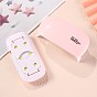 6W Plastic Portable Nail Dryer, LED UV Lamp for Curing Nail, Gel Polish Fast-Dry, Support USB Charge