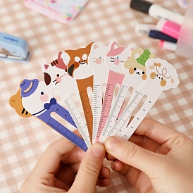 Animal Style Paper Bookmark, Rectangle
