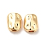 Brass Beads, Long-Lasting Plated, Oval
