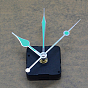 Mecanismo de movimiento de reloj de eje largo de plástico, con puntero de aluminio