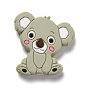 Silicone Focal Beads, Bear