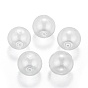 Round Handmade Blown Glass Globe Ball Bottles, for Glass Vial Pendants Making