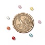 Perles rondes en plastique imitation perle abs, teint, 4 mm, sur 5000 PCs / sac