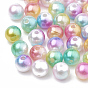 Acryliques perles imitation de perles, ronde