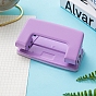 Plastic Adjustable Craft Paper Hole Puncher, with Metal Findings, for Scrapbooking & Paper Crafts