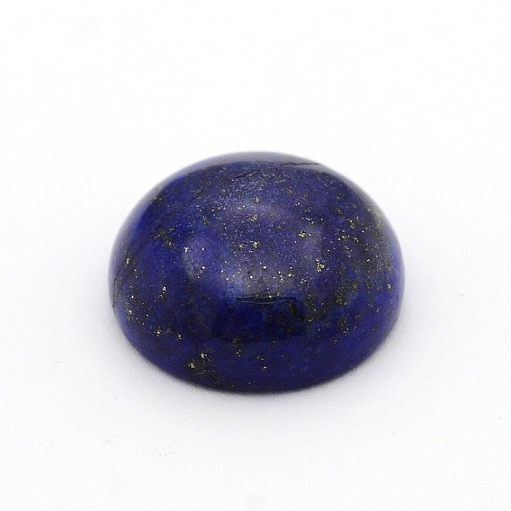 Natural Lapis Lazuli Cabochons, Dome/Half Round, Dyed