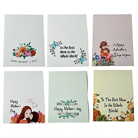 Mother's Day Gift Cards, with Envelope and Sticker