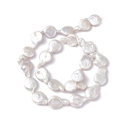 Perles de perles de keshi naturelles baroques, gourde