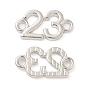 Alloy Connector Charms, Number 23 Links