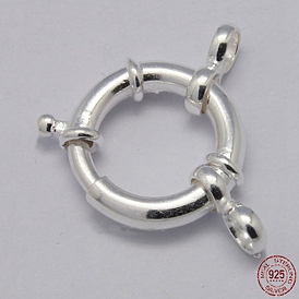 925 Sterling Silver Spring Rings Clasps