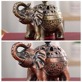 Подсвечник для благовоний из сплава слона, домашний офис чайхана дзен буддийские принадлежности