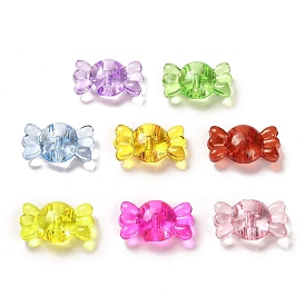 Transparent Acrylic Beads, Candy