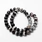 Natural Crystal and Agate Bead Strands, Round, Dyed & Heated