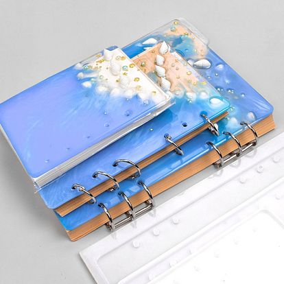 Форма для ноутбука, DIY силиконовые формы для кулона, формы для литья смолы, для уф-смолы, изготовление ювелирных изделий из эпоксидной смолы