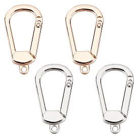WADORN 8Pcs 2 Colors Alloy Lobster Claw Clasps, Bag Replacement Accessories